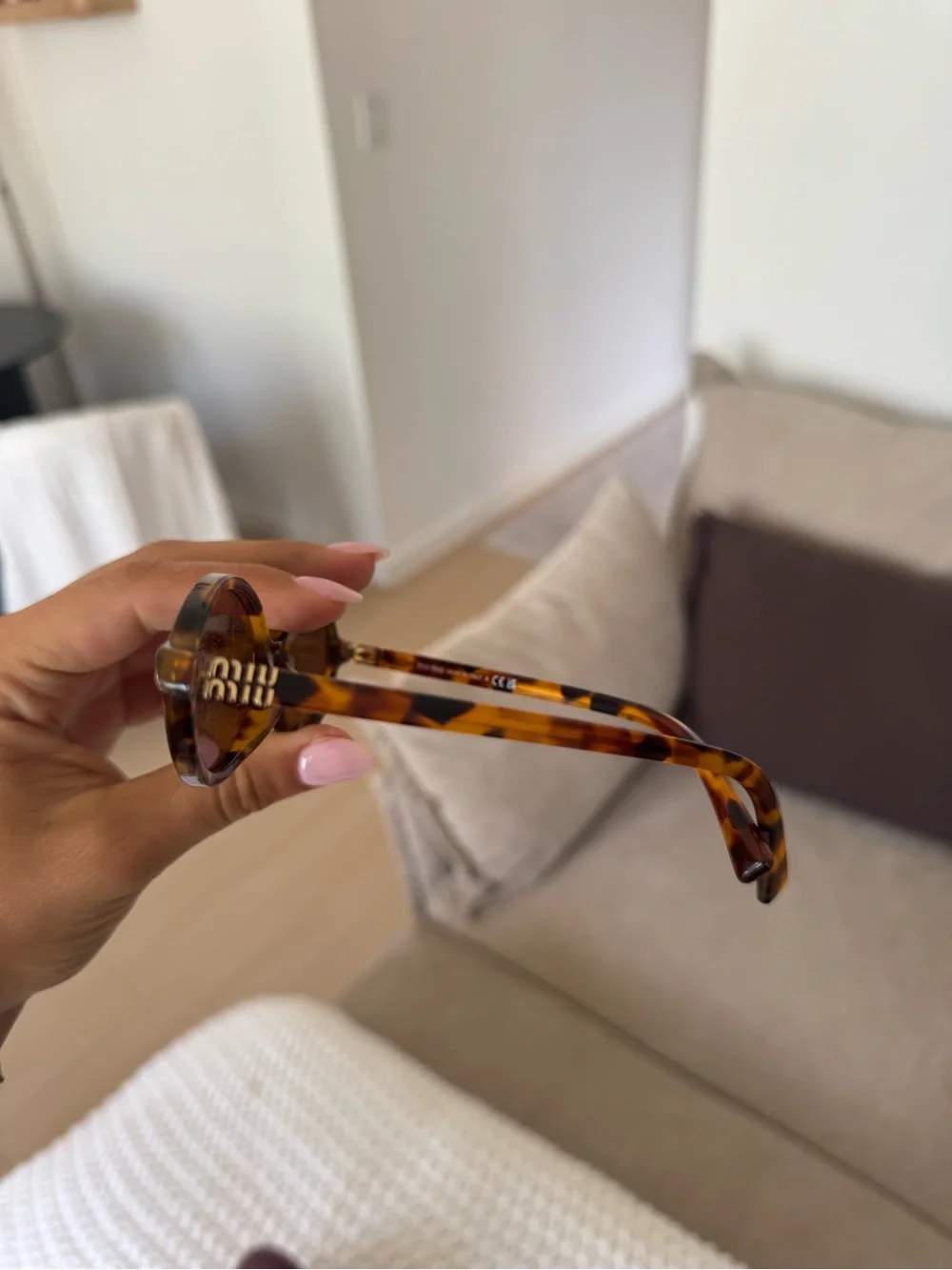 Miu Miu Sunglasses with Case and Matching Pouch